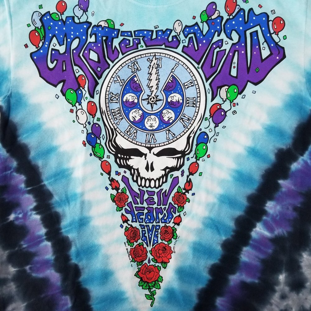 Grateful Dead Midnight Hour Tie-Dye Licensed Band
